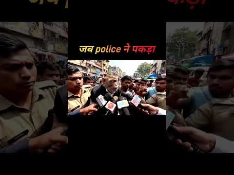 Aaj Police Walo Ne Pakd Liya Police Money Monkey Midiya News