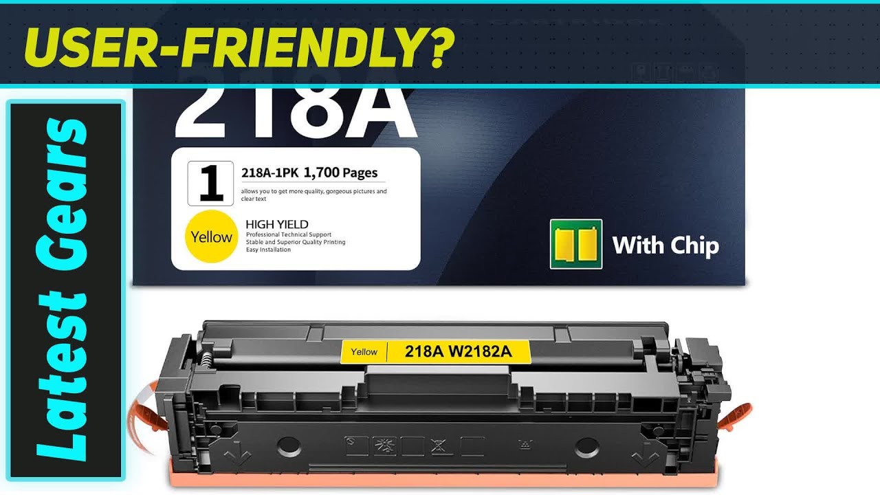 Ultimate 218A Yellow Toner: Flawless Prints for HP Color Pro Printers ...