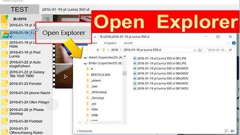 UWP: Öffnen des Dateiexplorer in Windows App