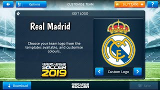 How To Import Real Madrid Logo And Kits In Dream League Soccer 2019