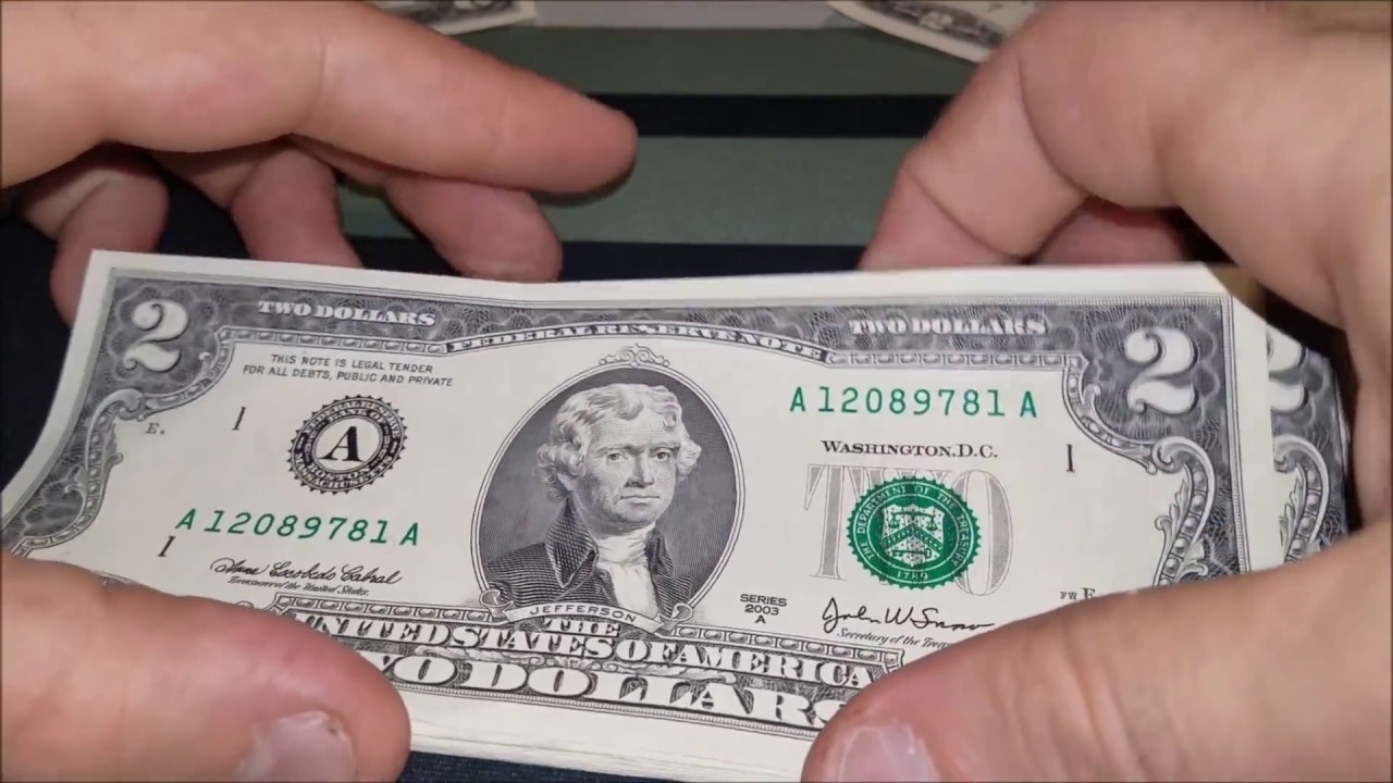 1976 2 dollar bill serial number lookup
