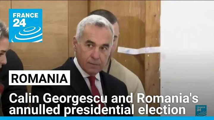 Fostul candidat la președinție Călin Georgescu și votul anulat al României • FRANCE 24 English