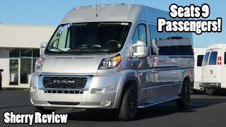 BRAND NEW 2021 Ram ProMaster LUXURY Conversion Van | Sherry Review