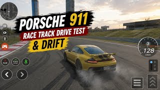 🔥 Porsche 911 Race Track Drift & Top Speed Test | Extreme Car Driving Simulator #AlluGamings  screenshot 1