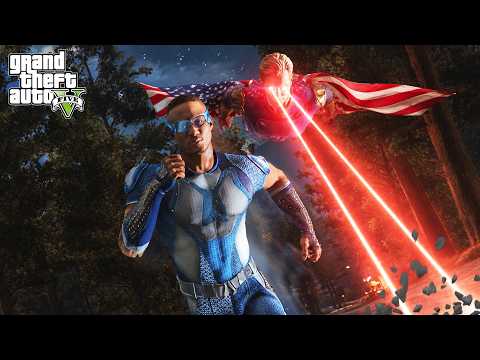 GTA 5 - Homelander VS A-Train | Epic Death Battle! thumbnail