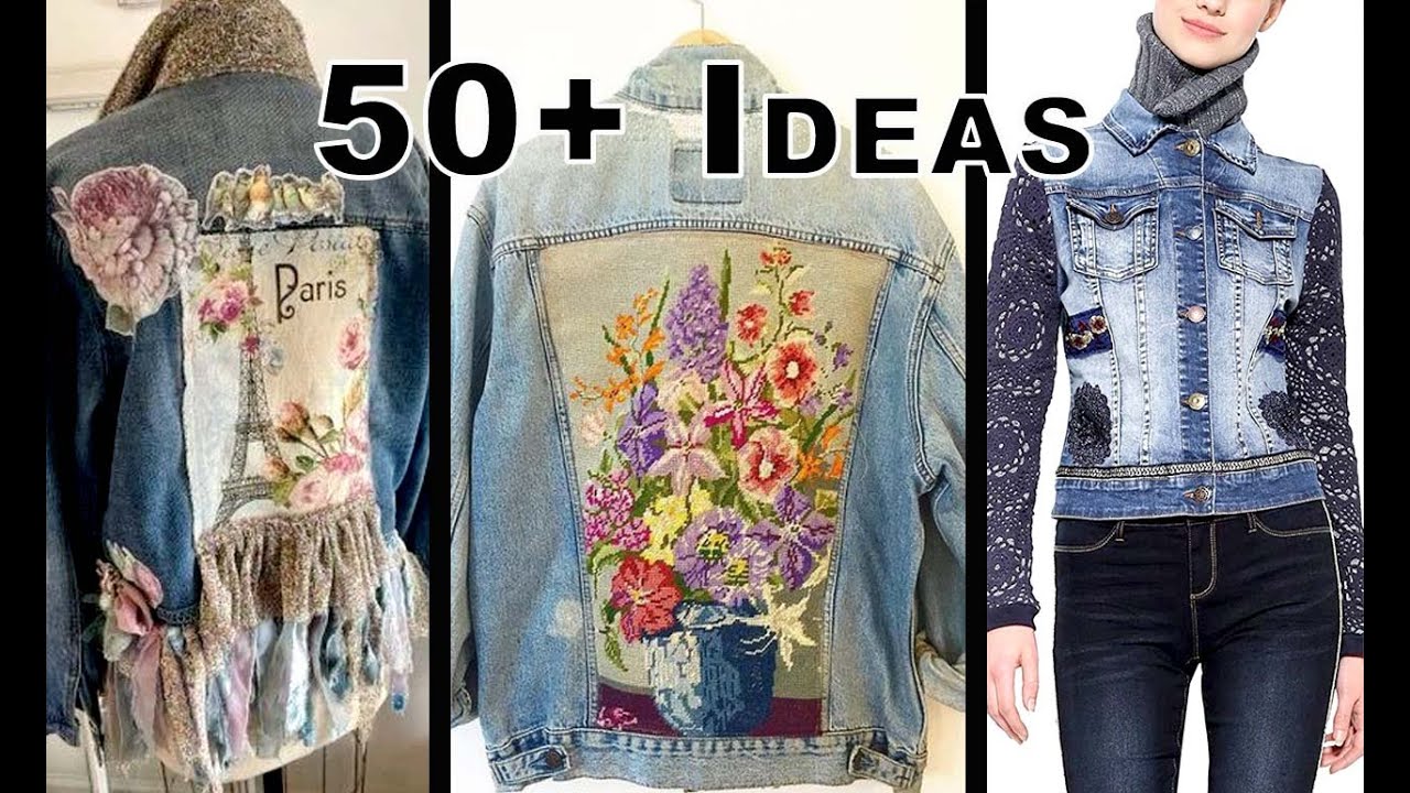 50+ Jean Jacket Upcycle Ideas to Inspire Your Next Project - YouTube