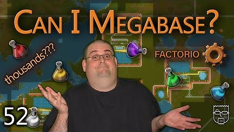 Factorio - Can I Megabase? - Livestream 52 - Finishing the purple/production science build