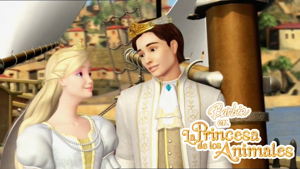 "Barbie en La Princesa de los Animales" - "Cuando Hay Amor" HD [Español de Españ