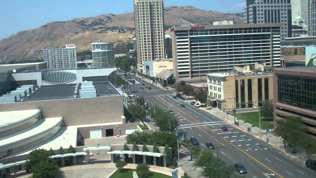 Glass US Elevator Shilo Inn in Salt Lake City YouTube