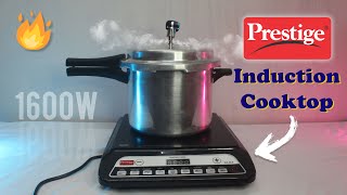 Prestige 1600W Induction Cooktop How to Use? ⚡ Unboxing, Review, Kaise Use Kare, Cleaning, Demo, PIC