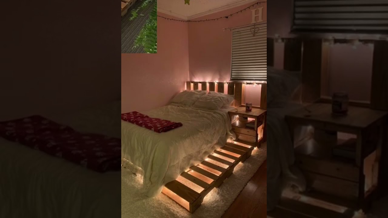 De la récup' dans la chambre - un lit en palette