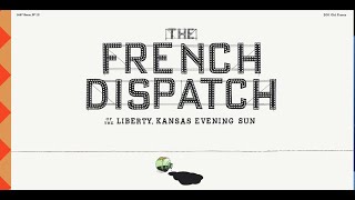 The French Dispatch | Officiële Trailer (NL) | 20th Century Studios NL