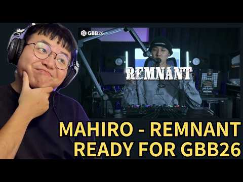 MAHIRO 🇯🇵 準備用音樂炸翻 GBB26 😱 MAHIRO - GBB26 LOOPSTATION Wildcard｜REMNANT REACTION