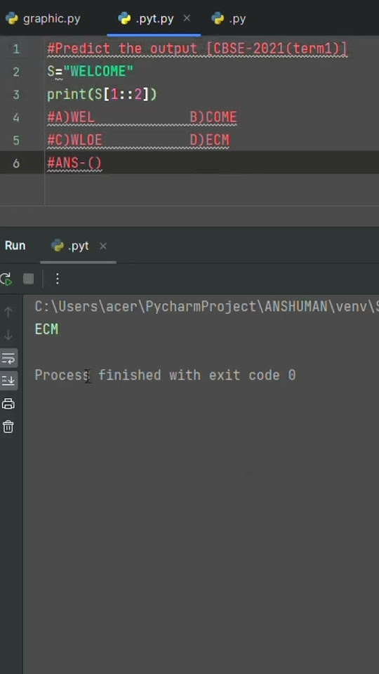 #Find output of python code[CBSE-2021(TERM1)] #coding #computerscience ...