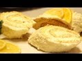 Лимонный рулет из бисквитного теста - Рецепт Бабушки Эммы