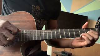 How to play No lies by Cornel on the acoustic guitar