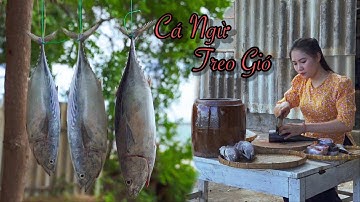 Đặc Sản Biển “ Cá Muối Dùi” Từ Cá Ngừ ll Món Ngon Nên Thử