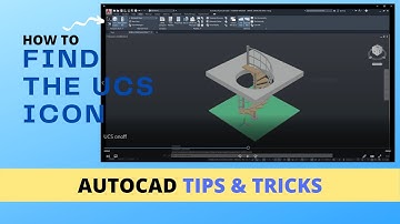 AUTOCAD - Tips & Tricks | UCS ON/OFF