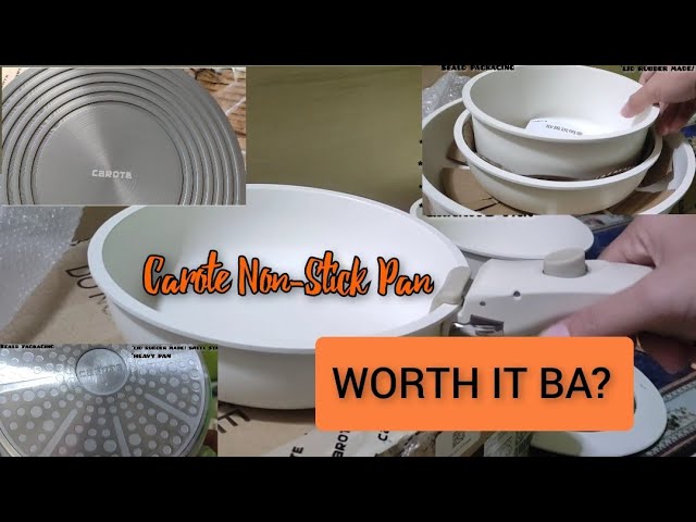 CAROTE 10 Pcs Non -Stick Cookware Set- FULL REVIEW 