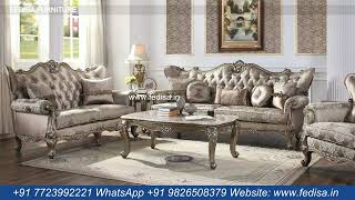 Sofa Set: Buy Stylish Wooden Sofa Designs Sofa Chair Set L Shape Sofa Set screenshot 2