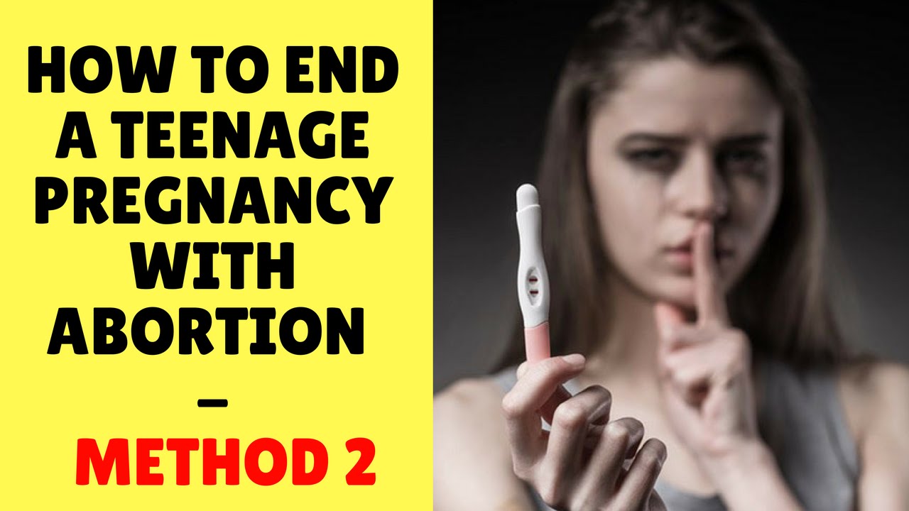 Teenage Pregnancy Information How to End a Teenage