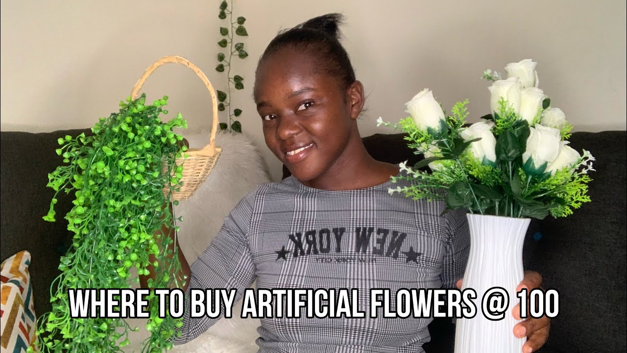 WHERE TO BUY CHEAP DECOR ITEMS // ARTIFICIAL FLOWERS HAUL //STAGE