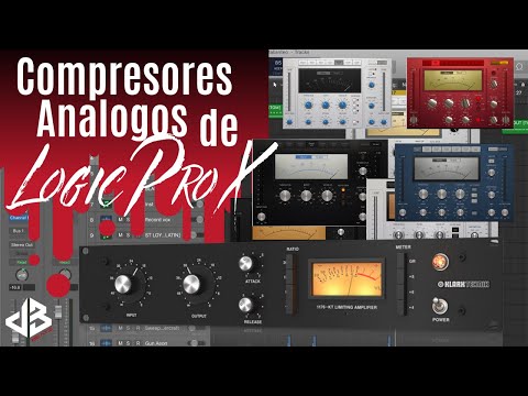 Compresores analogos de Logic Pro x [JB Beatz] Tipos de compresores en Logic Pro X