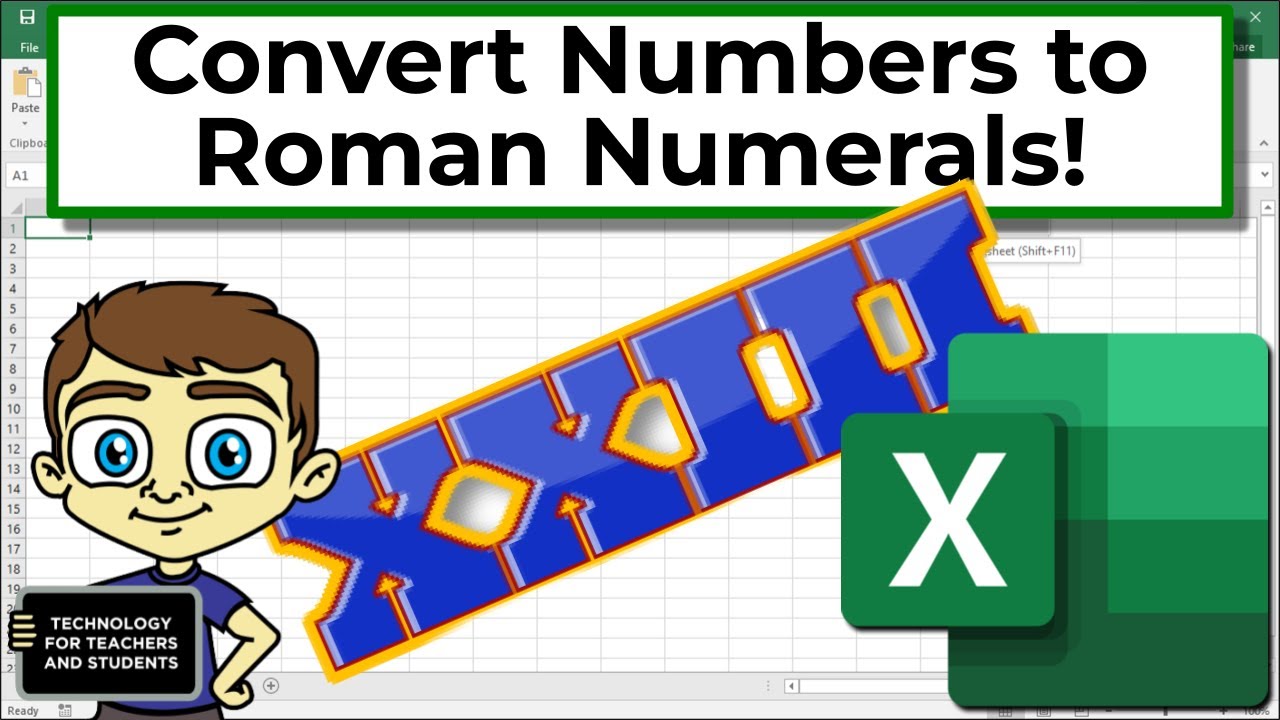 Using the Excel ROMAN and ARABIC Functions