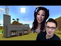 My Celebrity Crush and I start our Dream House in Minecraft