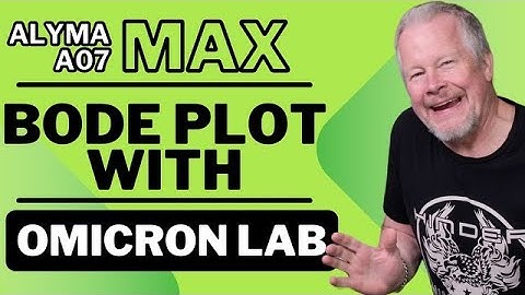 Aiyima A07Max Bode Plot Omicron Lab Testing begins #AiymiaA07max #OmicronLab #bode100 #TPA3255