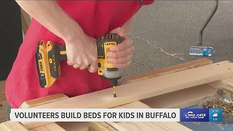 Local Sleep in Heavenly Peace chapter built 100 new beds for needy children