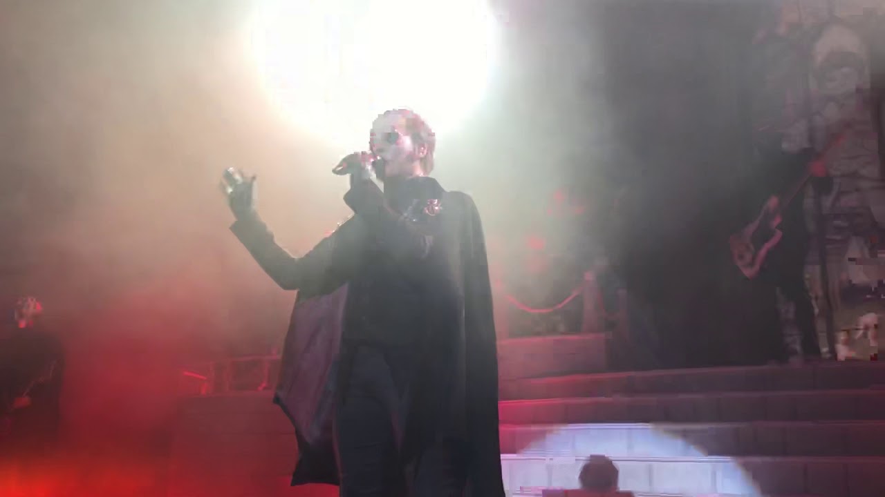 Cardinal Copia rids the stage of debris
