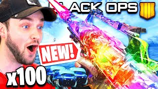 Opening *x100* SUPPLY DROPS in Black Ops 4 (TWO NEW GUNS)