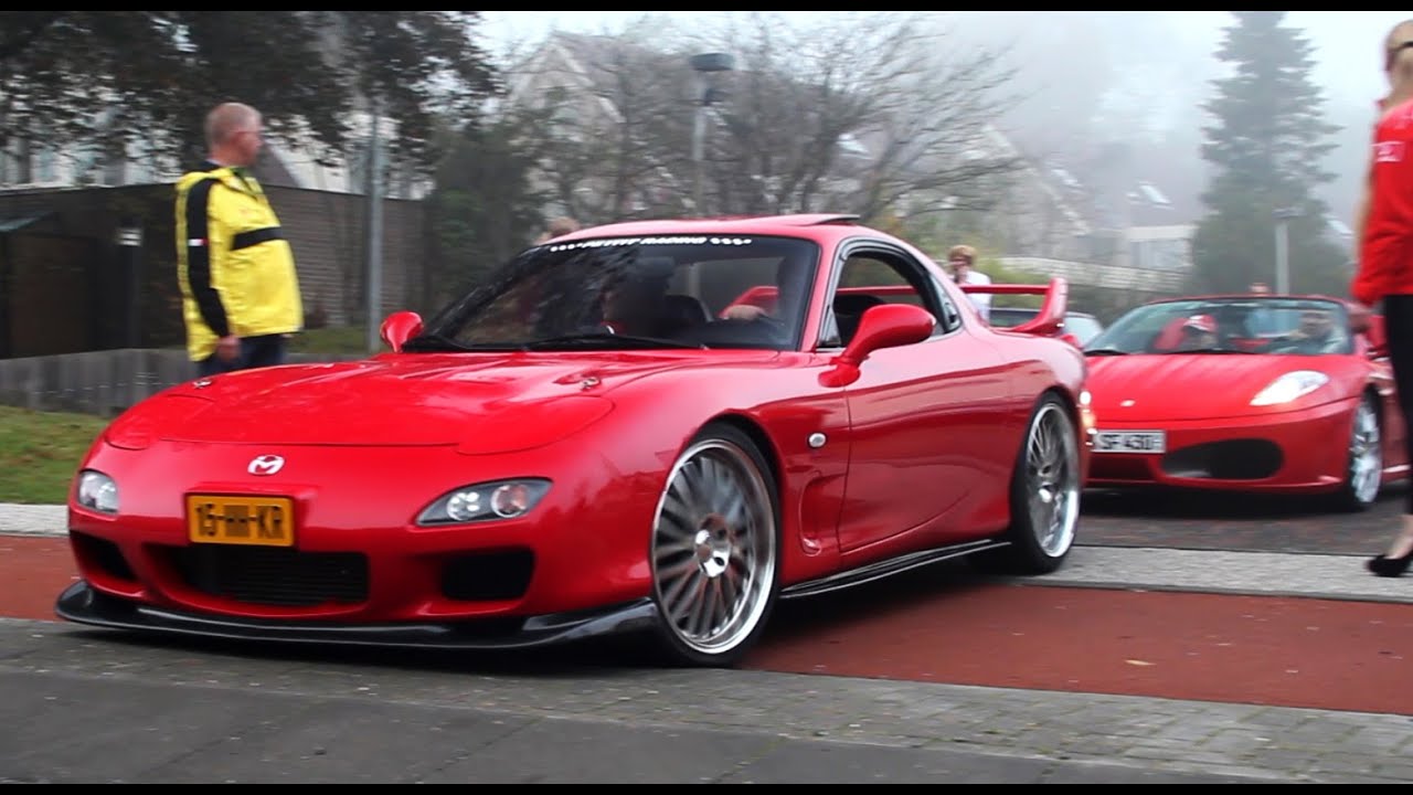 Mazda Rx 7 Fd3s 3 Rotor Twin Turbo 550hp Lovely Turbo Sounds