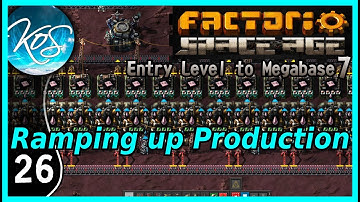 Factorio Entry Level to Megabase 7, Ep 26 Destroyer Fix (Circuits, Space Age DLC)