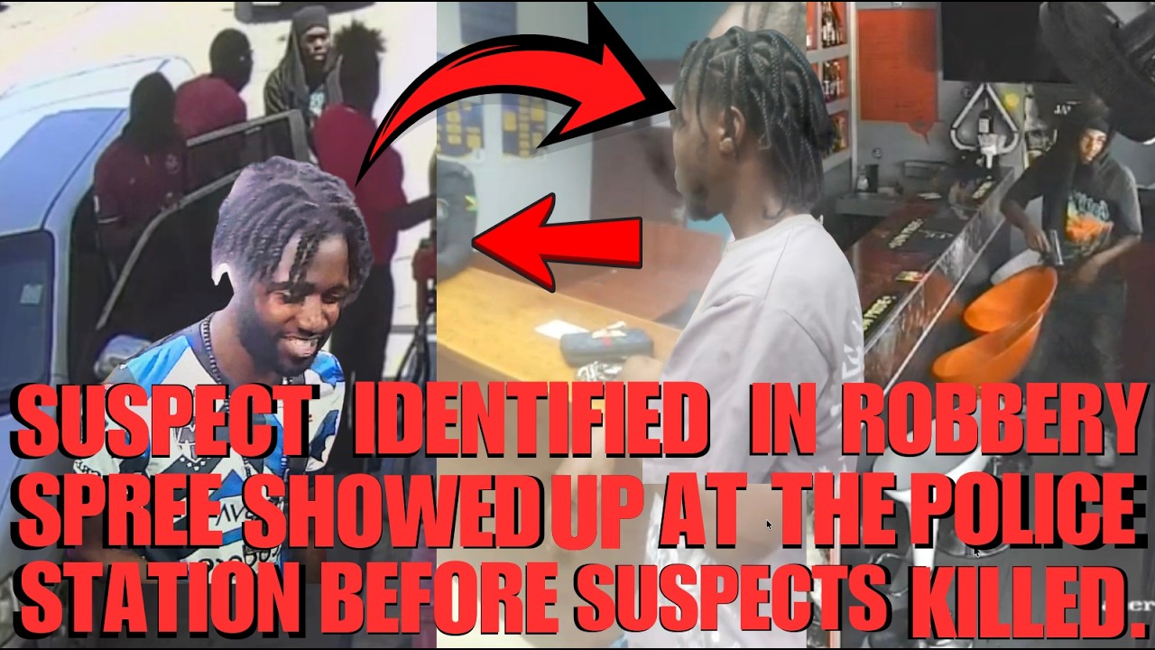 SUSPECT IDENTIFIED In ROBBERY SPREE RAN TO The POLICE STATION Before ...