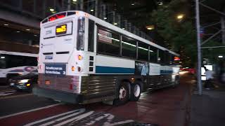 NYC Bus: Tottenville bound D4500CT 2296 SIM25 at 42 St/8 Av