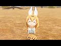 （￣３￣）の3Dサーバルちゃんで「ようこそジャパリパークへじゃない音楽に差し替え」