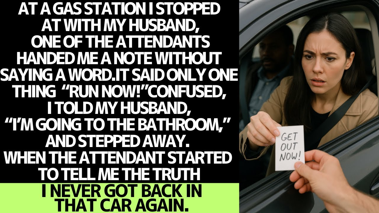 The note that saved my life.