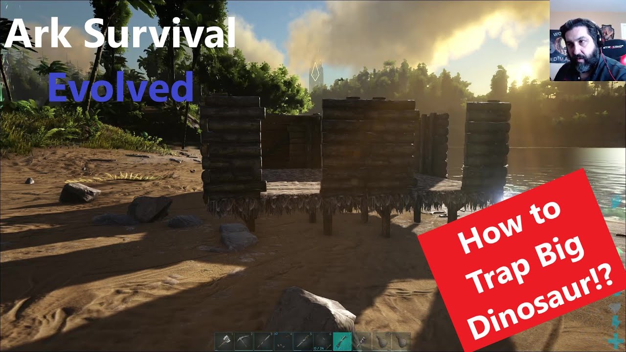 Ark Survival - Evolved - Trap Big Dinosaurs EP#2