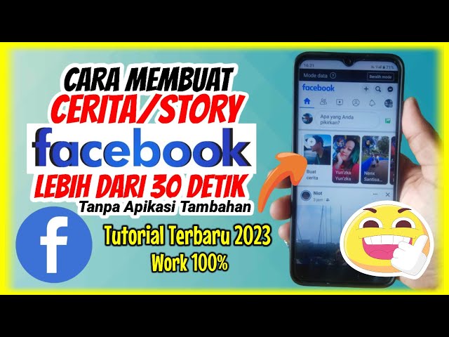 Cara buat cerita di facebook lebih dari 30 detik class=