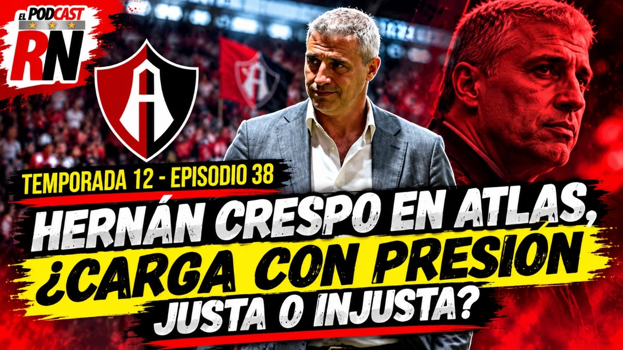 HERNÁN CRESPO🇦🇷⚽ y la PRESIÓN en ATLAS🔴⚫ por los RESULTADOS: ¿YA ES DEMASIADO?