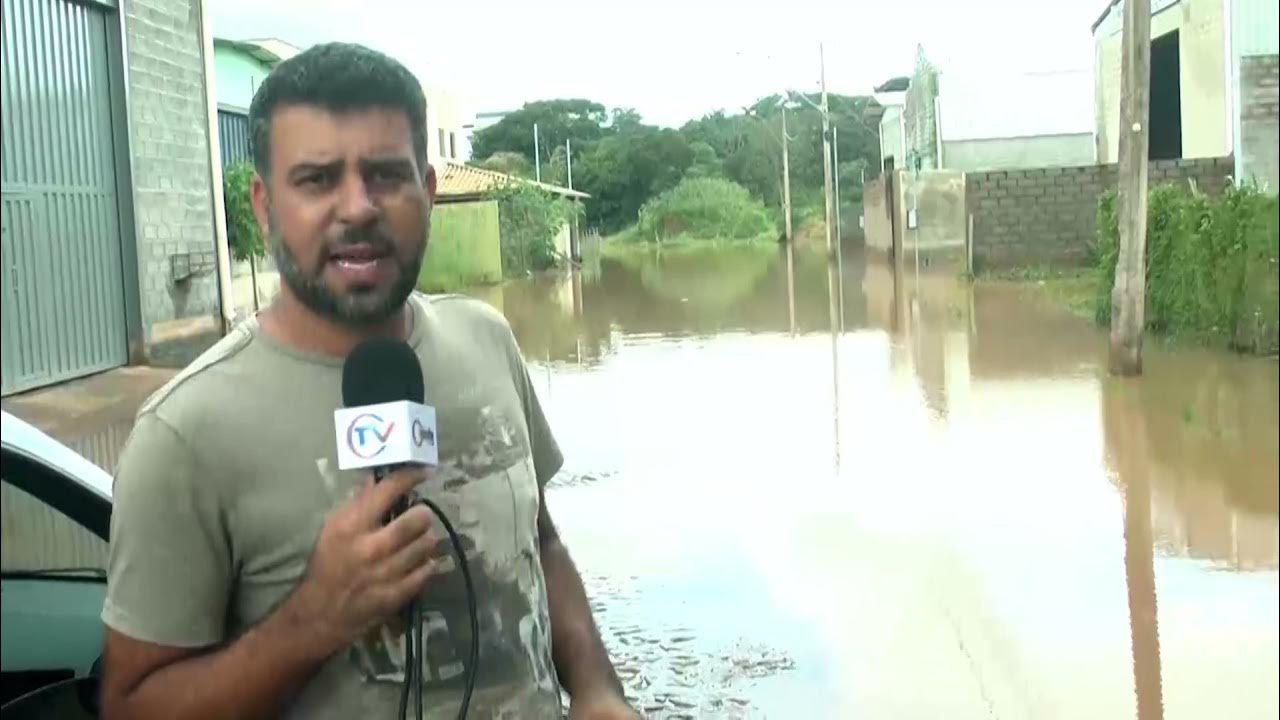 Bairro Alaíta em Itaúna está alagado - YouTube