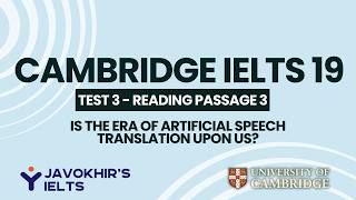 Is the era of artificial speech translation upon us | Cambridge IELTS 19, Test 3 Reading Passage 2