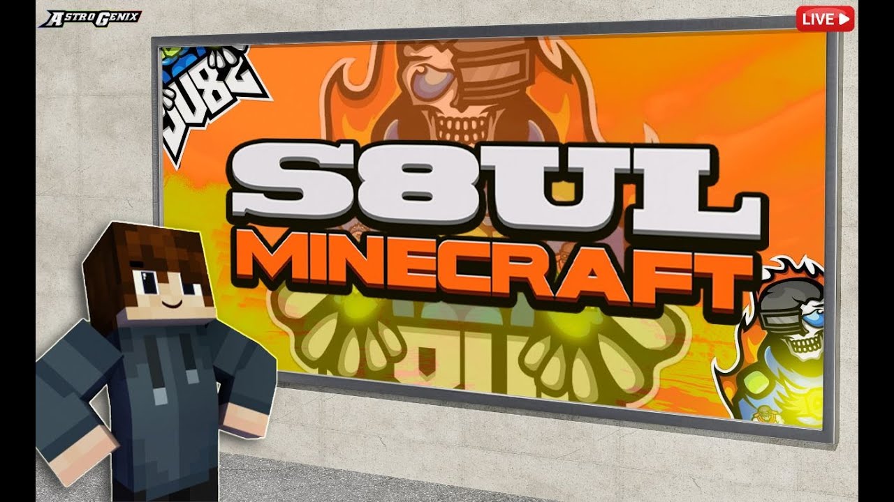 Engineer Astro Is Here To Fix Farm | S8UL SMP  🚀|  Minecraft 1.19.2 | AstroGenix Live