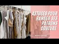 Astuces pour RANGER SES PATRONS COUTURE !