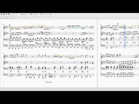 【ピアノ4手連弾】DIALOGUE+ はっちゃけダイアローグ＋クリスマス！ Short Ver.【楽譜】