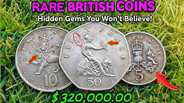 Look For These UK Coins Before You Spend Them! Rare 50p, 10p & 5p Worth BIG Money!