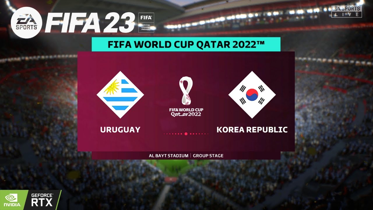 Uruguay vs. South Korea | FIFA World Cup Qatar 2022™ | FIFA 23