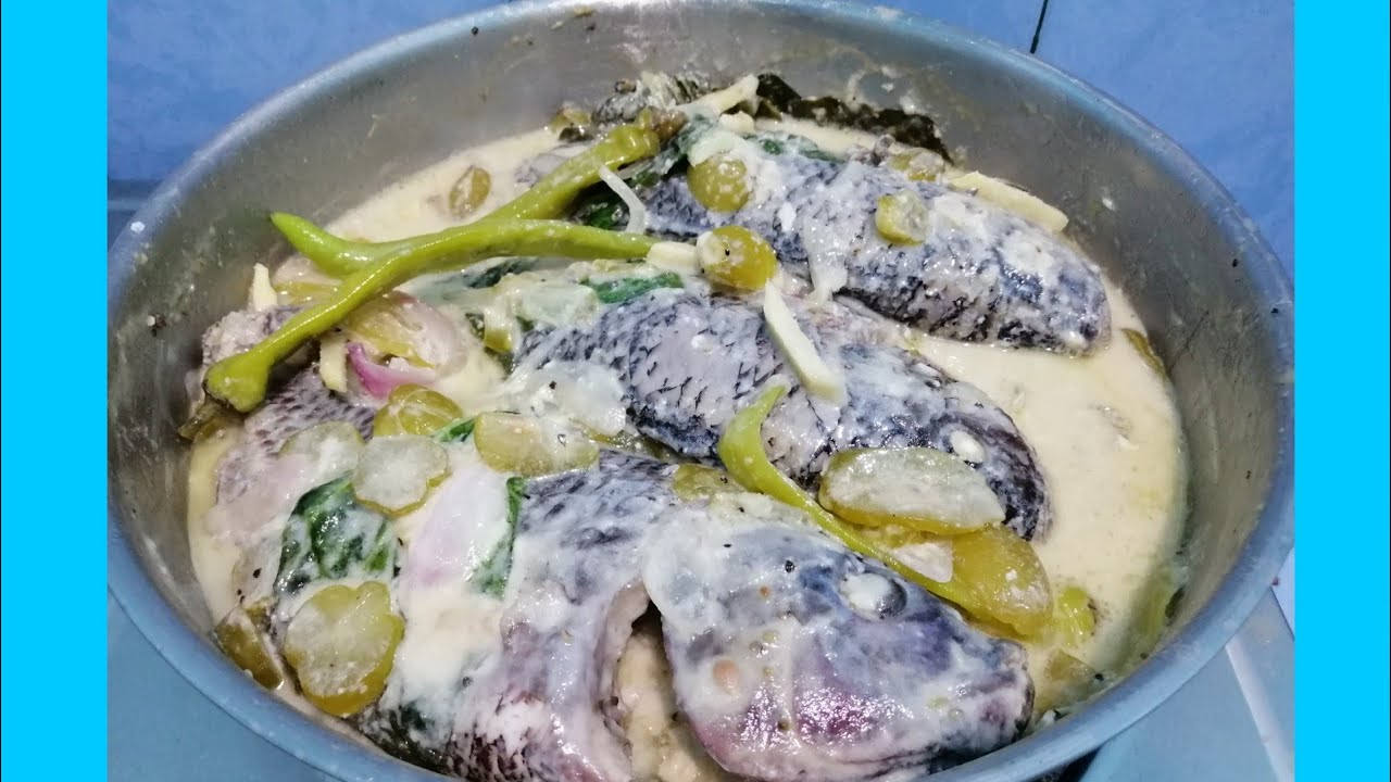 GINATAANG TILAPIA with KAMIAS YouTube